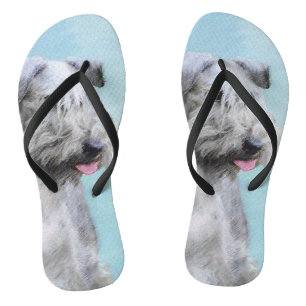 Cesky Terrier Painting - Cute Original Dog Art Thongs