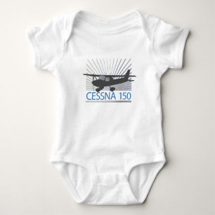 Cessna 150 Aeroplane Baby Bodysuit