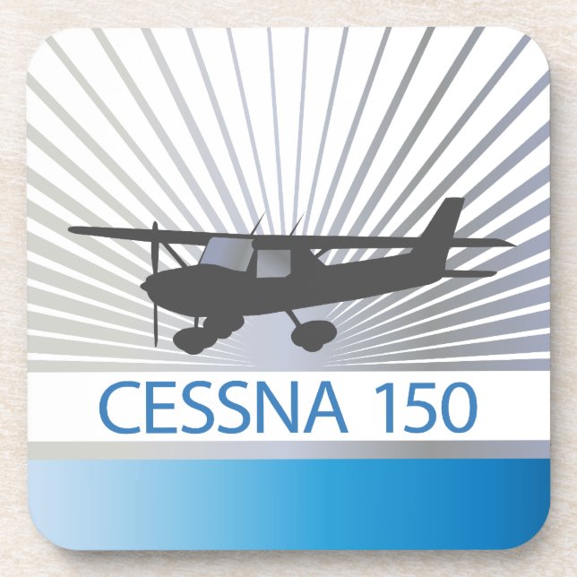 Cessna 150 Aeroplane Coaster (Front)