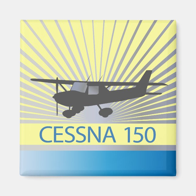 Cessna 150 Aeroplane Magnet (Front)