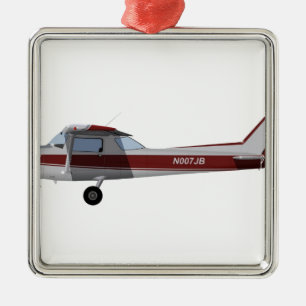 Cessna 152 392392 metal ornament