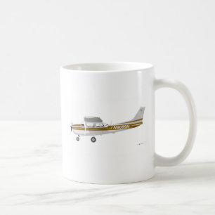 Cessna 172 Skyhawk Brown Coffee Mug