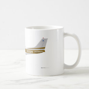 Cessna 172 Skyhawk Brown Coffee Mug
