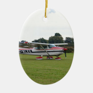 Cessna 182Q Ceramic Ornament