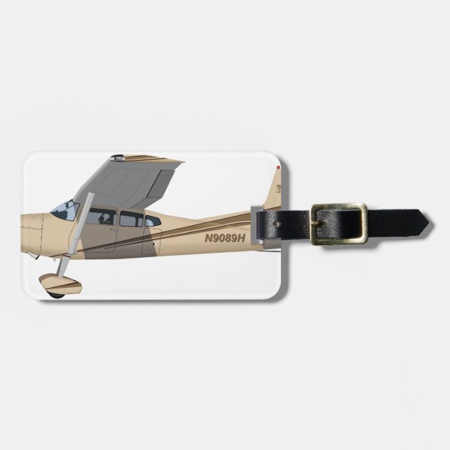 Cessna 185 Skywagon 390390 Luggage Tag (Front Horizontal)