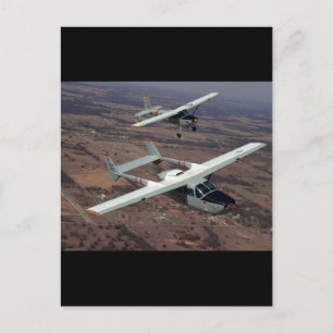 Cessna 337, 1967 and_Classic Aviation Postcard