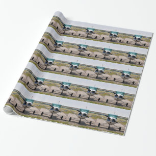 Cessna light aircraft wrapping paper