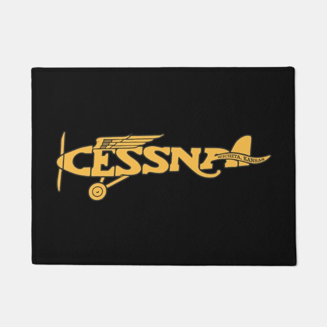 Cessna Vintage Doormat (Front)