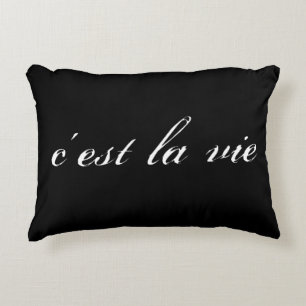 C'est La Vie Accent Pillow