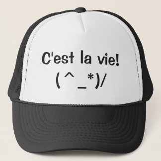 C'est la vie - Custom message baseball cap