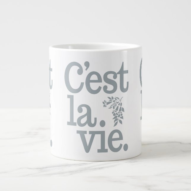 C'est La Vie mugs (Front)