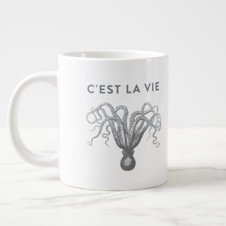 C'EST LA VIE Octopus Coffee Mug