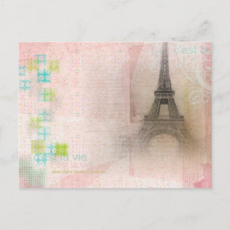 C'est La Vie Postcard