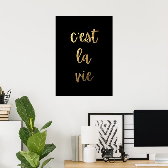 C'est la vie  poster (Home Office)