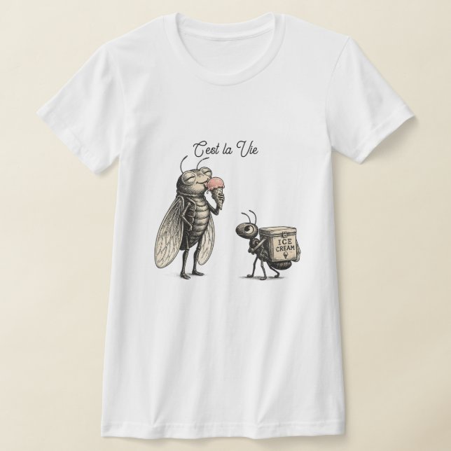 C'EST LA VIE T-Shirt (Laydown)