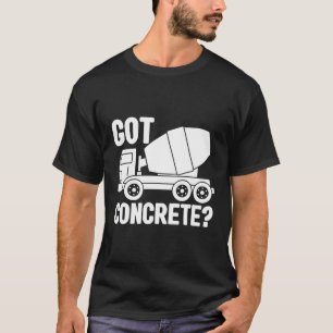 Cet Mixer Construction Worker Construction Site T-Shirt