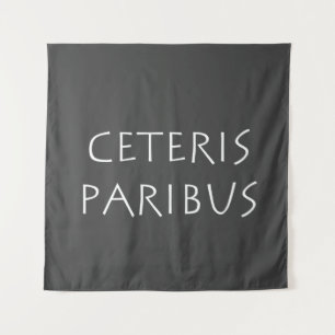Ceteris paribus tapestry