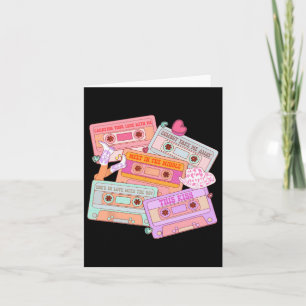 Cettes Western 90s Country Music Valentine Cowgirl Card