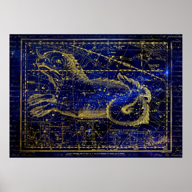 cetus constellation poster (Front)