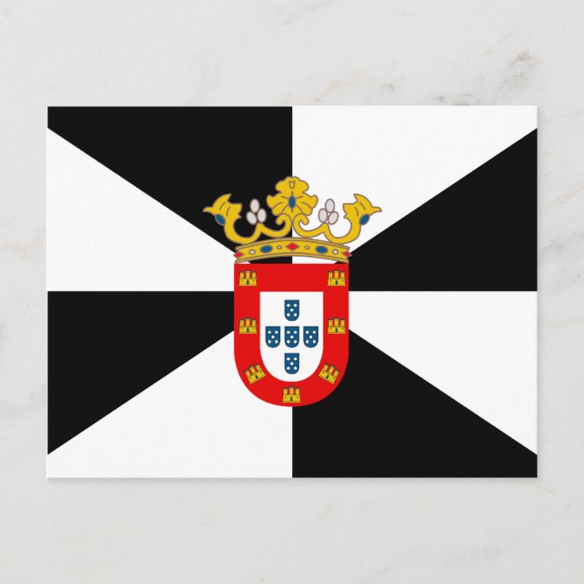 Ceuta High quality Flag Postcard (Front)