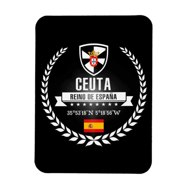 Ceuta Magnet (Vertical)