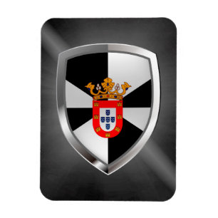 Ceuta Mettalic Emblem Magnet