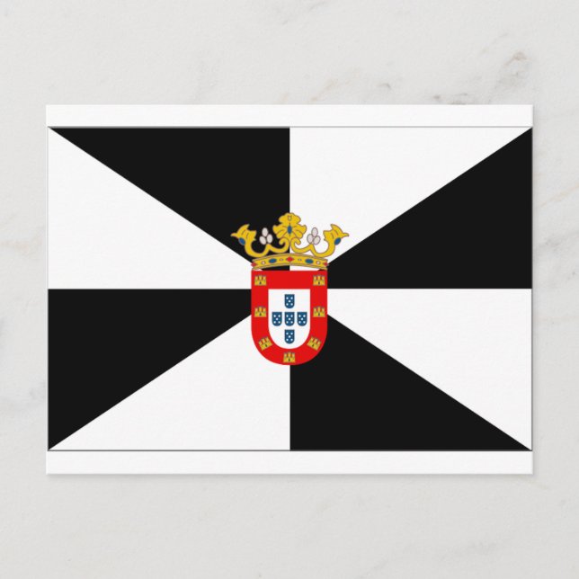 Ceuta (Spain) Flag Postcard (Front)