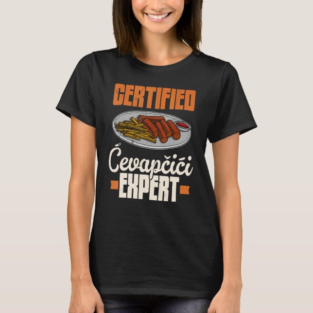Cevapcici Kebab Balkan cuisine 18 T-Shirt (Front)