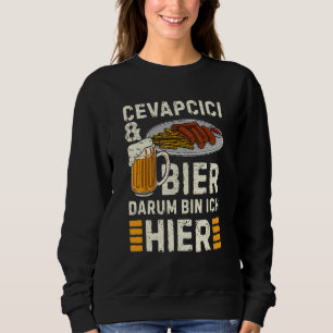 Cevapcici Kebab Balkan cuisine 6 Sweatshirt
