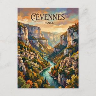 Cévennes National Park France Postcard