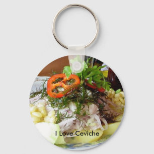 Ceviche Key Ring