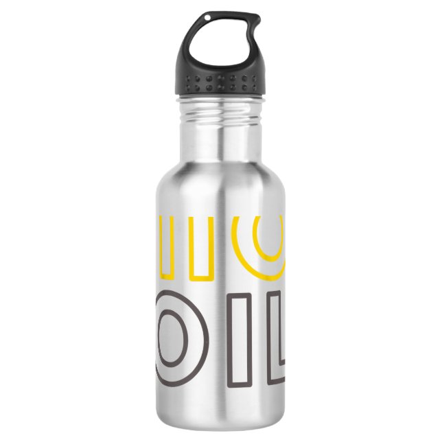 Cewpins 710 OIL Dabber  Ml Water Bottle (Front)