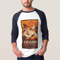  Ceylon Traditional Dance Banner Travel T-Shirt 