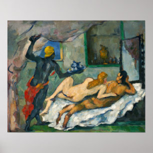 Cézanne - Afternoon In Naples Poster