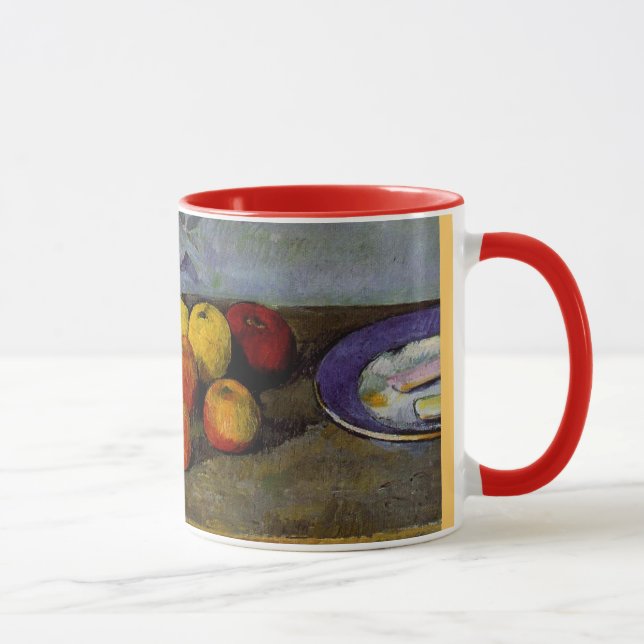 Cezanne - Apples and Biscuits Mug (Right)