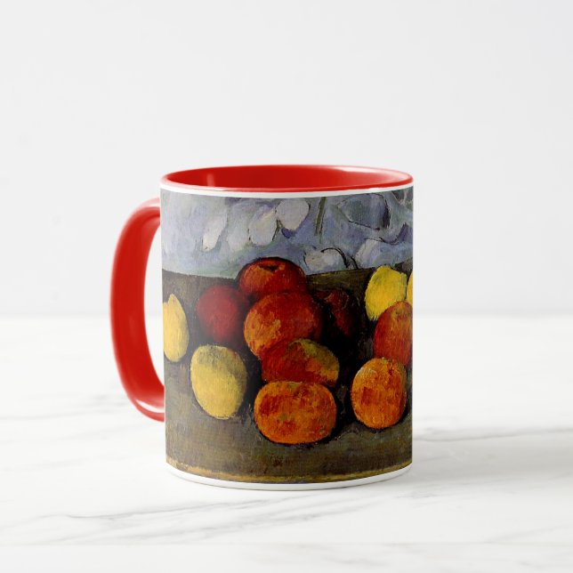 Cezanne - Apples and Biscuits Mug (Front Left)