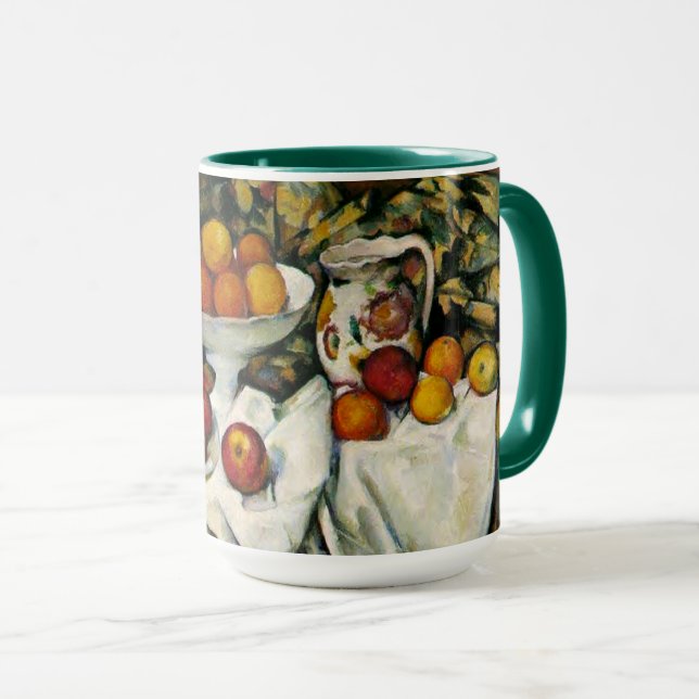 Cezanne - Apples and Oranges, Mug (Front Right)