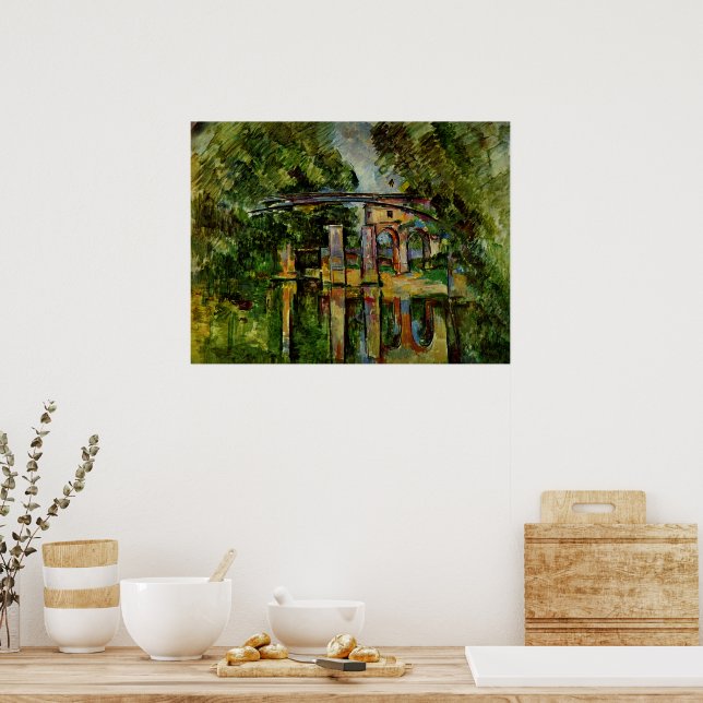 Cezanne - Aqueduct and Lock, Poster (Kitchen)
