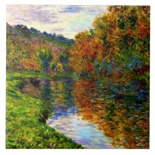 Cezanne - Arm of the Jeufosse, Autumn, Ceramic Tile