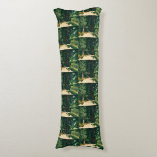 Cezanne Avenue at Jas de Bouffan Vintage Print Body Cushion