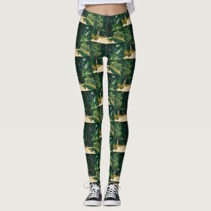 Cezanne Avenue at Jas de Bouffan Vintage Print Leggings