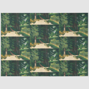 Cezanne Avenue at Jas de Bouffan Vintage Print Tissue Paper