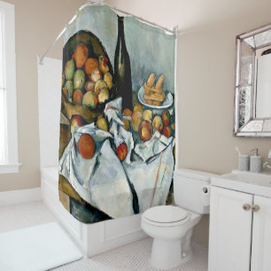 Cezanne - Basket of Apples Shower Curtain