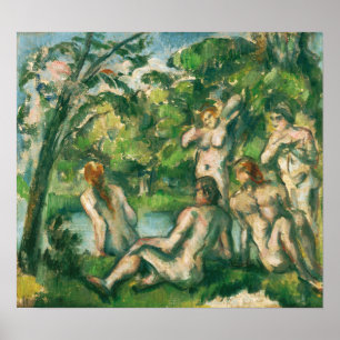 Cézanne - Bathers Poster