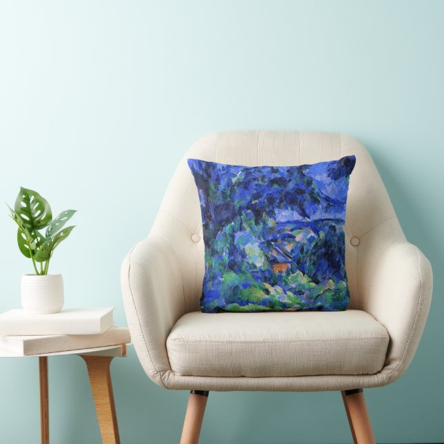 Cezanne - Blue Landscape Cushion (Chair)