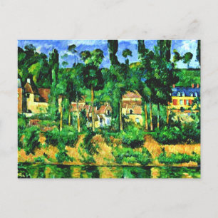 Cezanne - Chateau of Medan Postcard