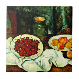 Cezanne - Cherries Ceramic Tile