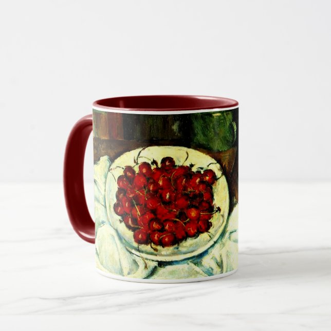 Cezanne, Cherries, fine art, Mug (Front Left)