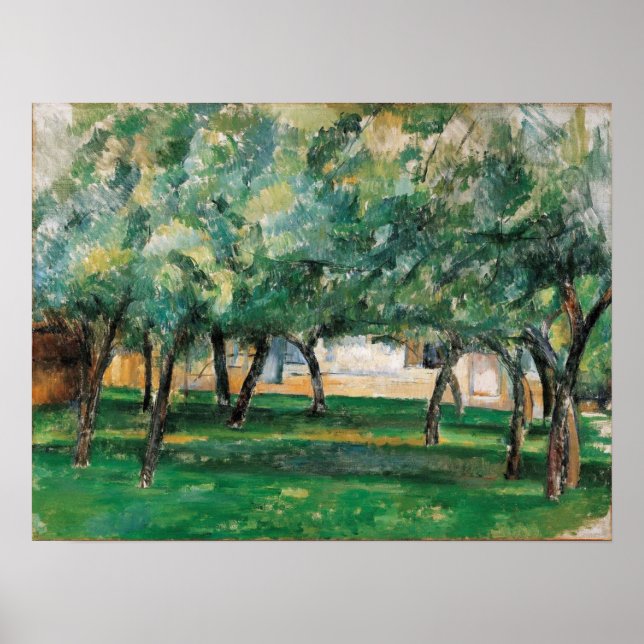 Cézanne - Farm In Normandy, 1885 Poster (Front)