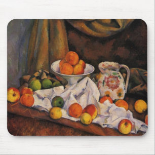 Cezanne: Fruit Bowl, Pitcher and Fruit artwork Mouse Pad